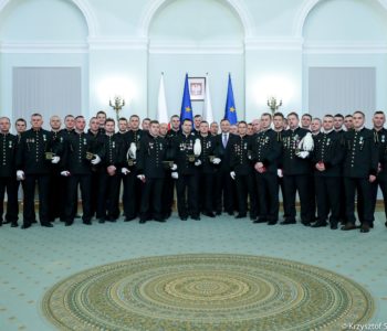 Prezydent RP podziękował ratownikom górniczym.